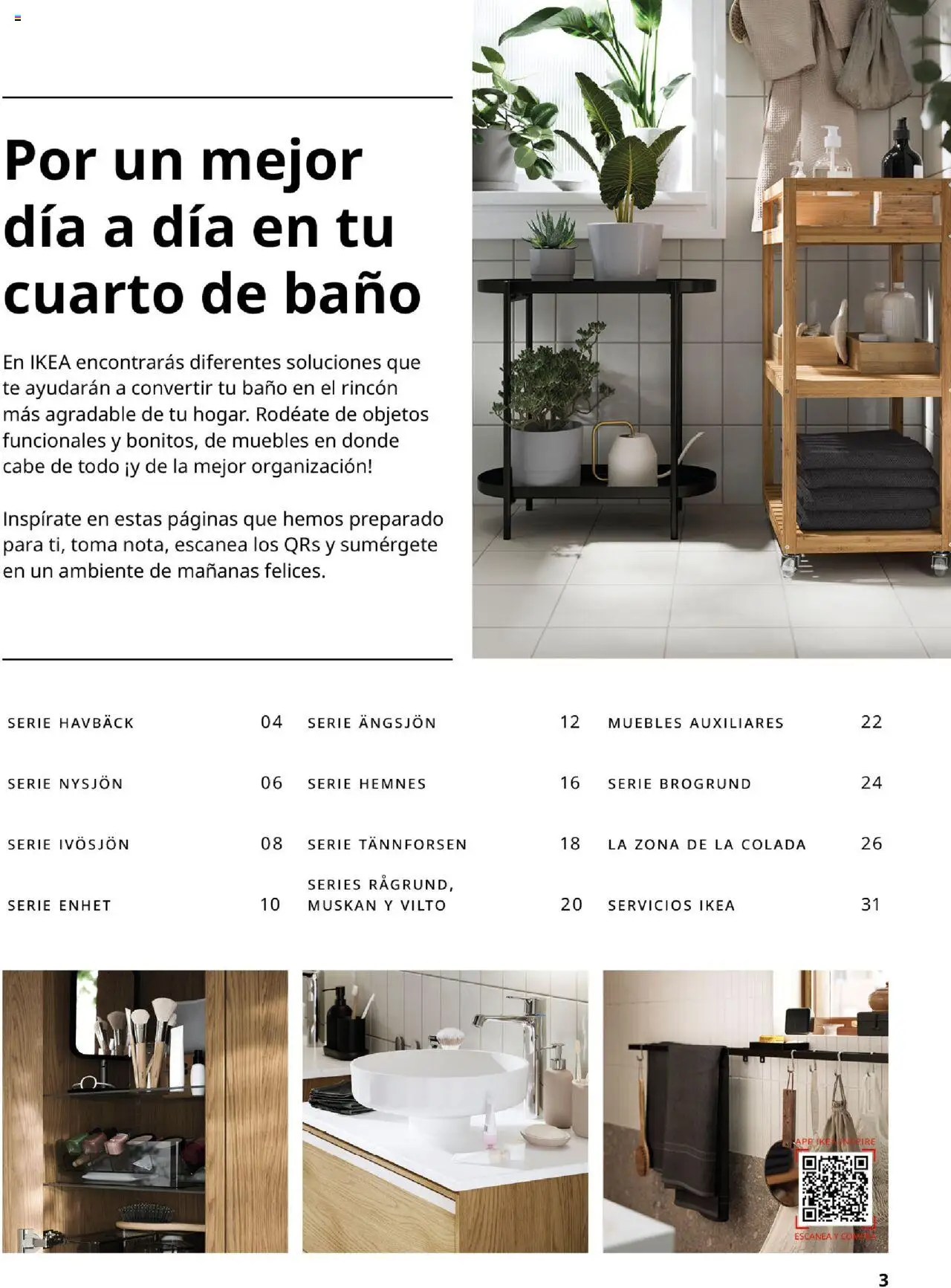 Catálogo IKEA Baños │ válido desde el 01.09.2025 | Página: 3 | Productos: Té, Muebles, Baño