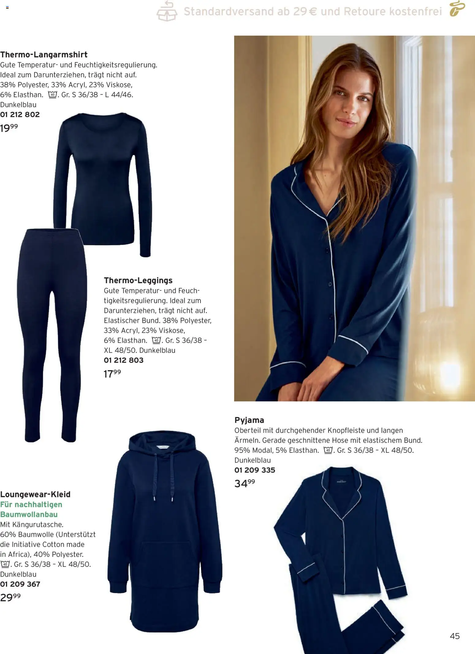 Angebote Tchibo – gültig ab 01.02.2026 | Seite: 45 | Produkte: Hose, Pyjama