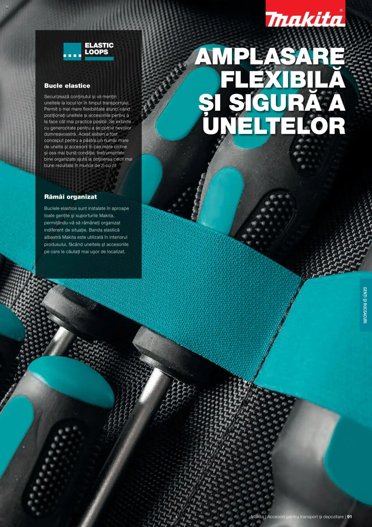 Makita catalog - Accesorii pentru transport si depozitare   – valabil de la 06.09.2021 | Pagină: 91