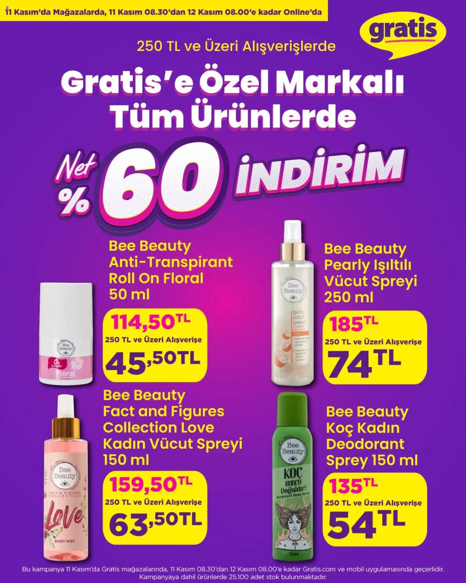 Gratis Black İndirim - 11.11.2025 tarihinden itibaren geçerlidir | Sayfa: 11 | Ürünler: Deodorant