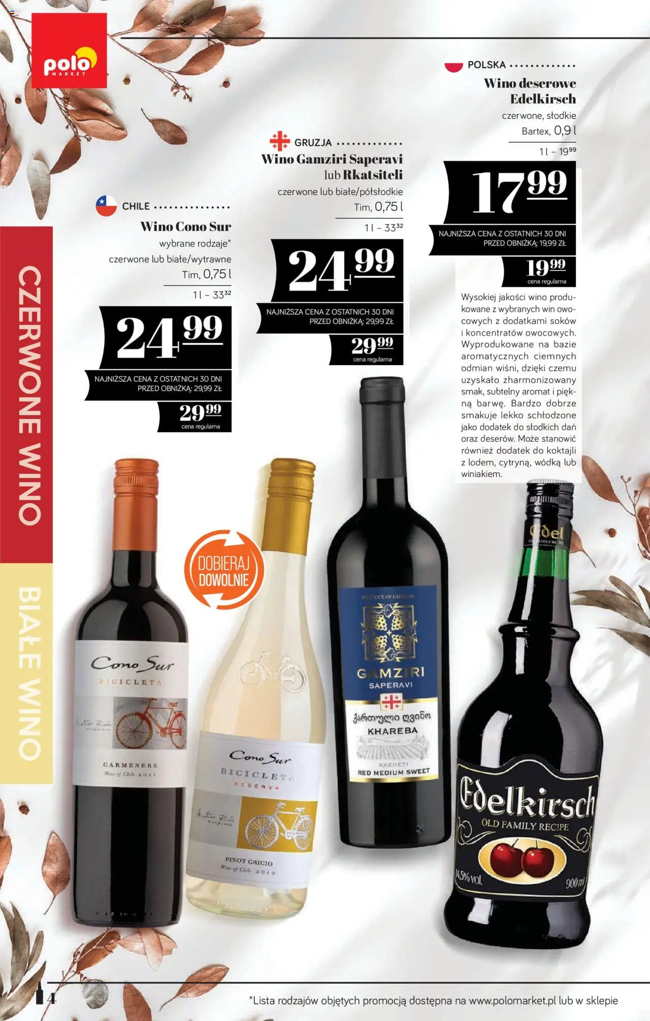 POLOmarket Katalog - Alkoholi od 26.09.2025 | Strona: 4 | Produkty: Wino, Wódka