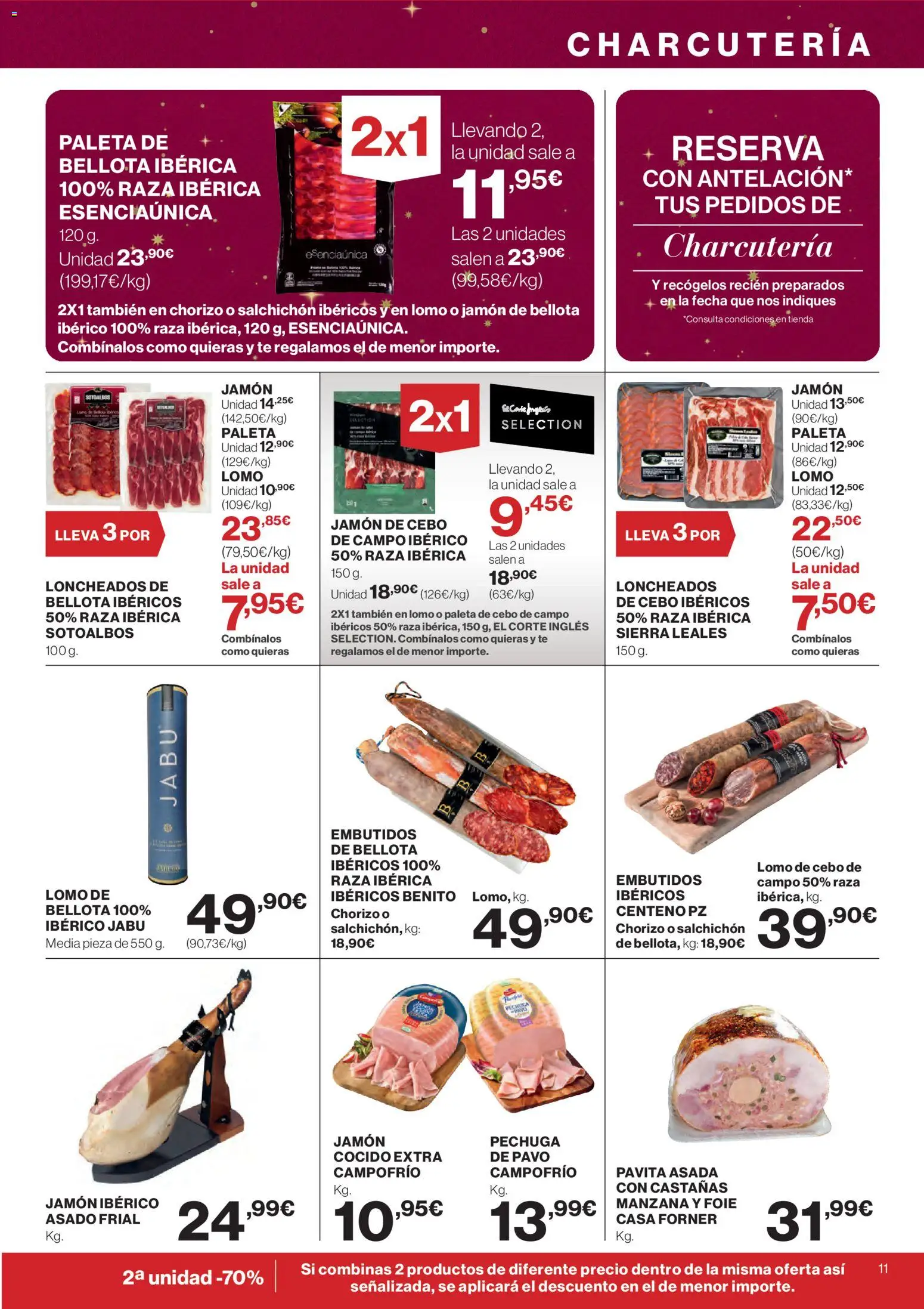 Supercor folleto │ válido desde el 04.12.2025 | Página: 11 | Productos: Jamón, Manzana, Té, Νυχτικό