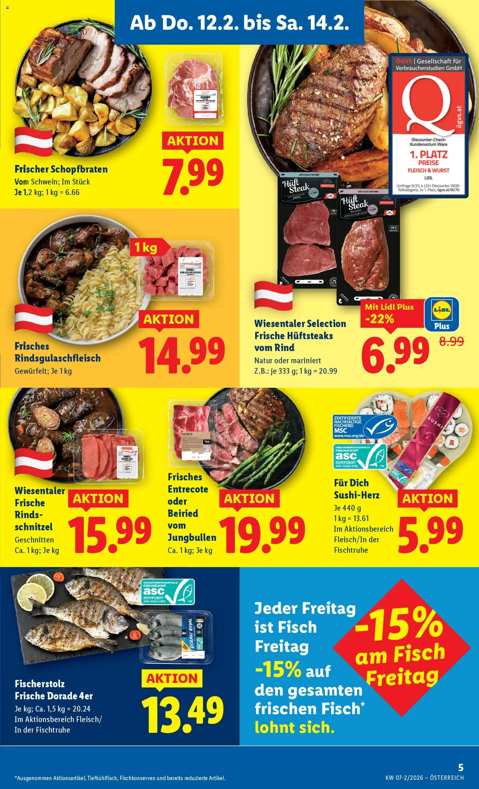 Lidl Flugblatt - Altenmarkt im Pongau, St. Johann im Pongau, Zell am See gültig ab 13.02.2026 | Seite: 9