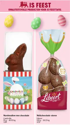 Marshmallow met chocolade, Marshmallow covered in chocolate. - Voorbeeld van een folder van Delhaize, geldig van 12.03.2026 | Pagina: 16 | Producten: Chocolade
