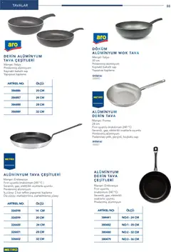 26.12.2025 tarihinden itibaren geçerli olan Metro kataloğu önizlemesi | Sayfa: 88 | Ürünler: Fırın