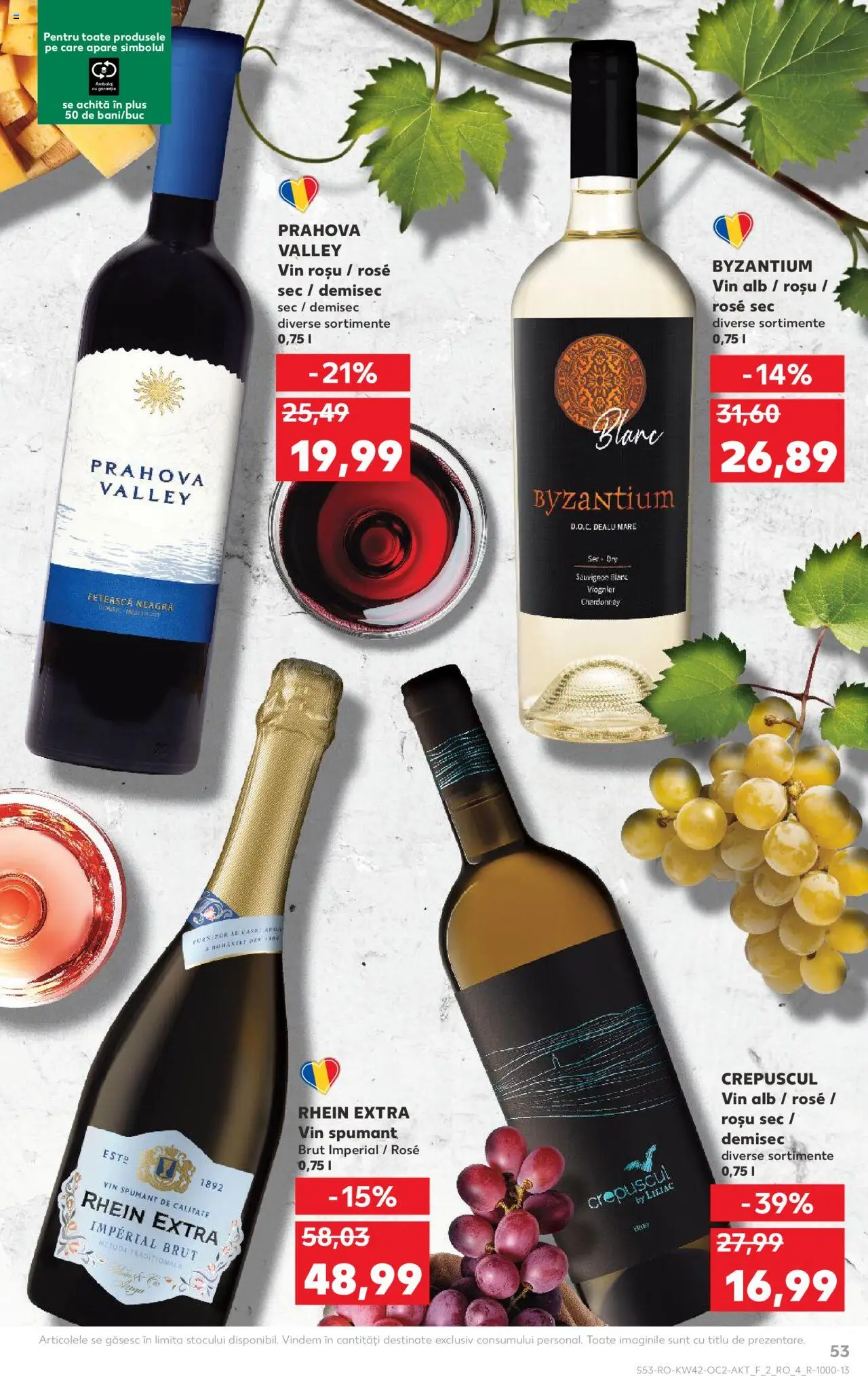 Kaufland RO akciós ujság - amely érvényes a következő dátumtól: 15.10.2025 | Oldal: 53
