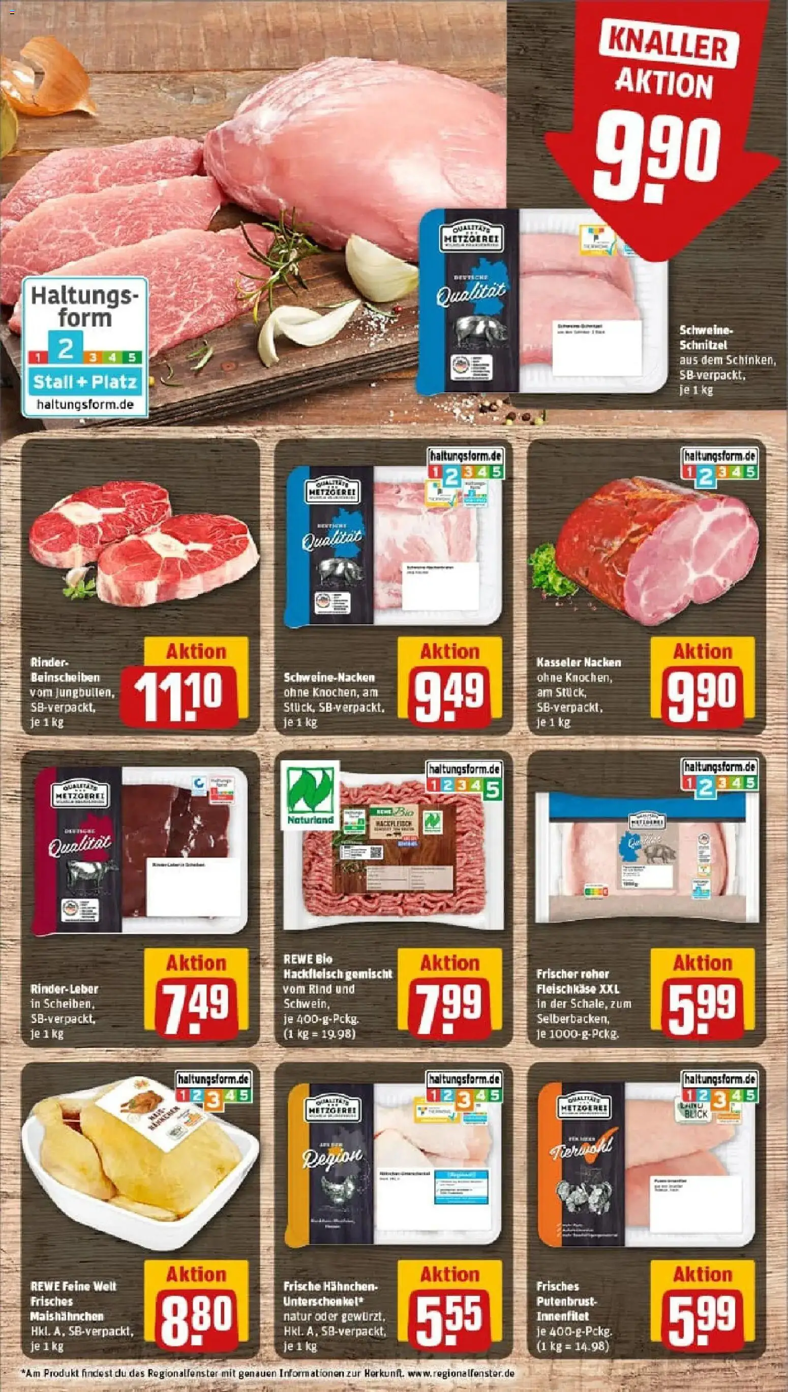 Rewe prospekt Miltenberg	 – gültig ab 11.01.2026 | Seite: 8 | Produkte: Hahnchen, Schweinenacken, Schnitzel, Kasseler nacken