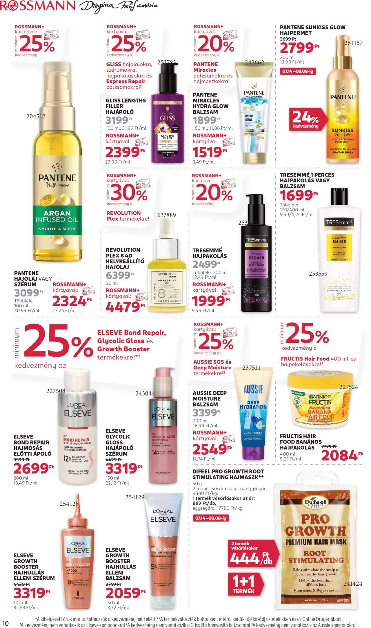 Rossmann akciós ujság - amely érvényes a következő dátumtól: 28.07.2025 | Oldal: 12 | Termékek: Hajpakolás, Hajmaszk, Hajolaj