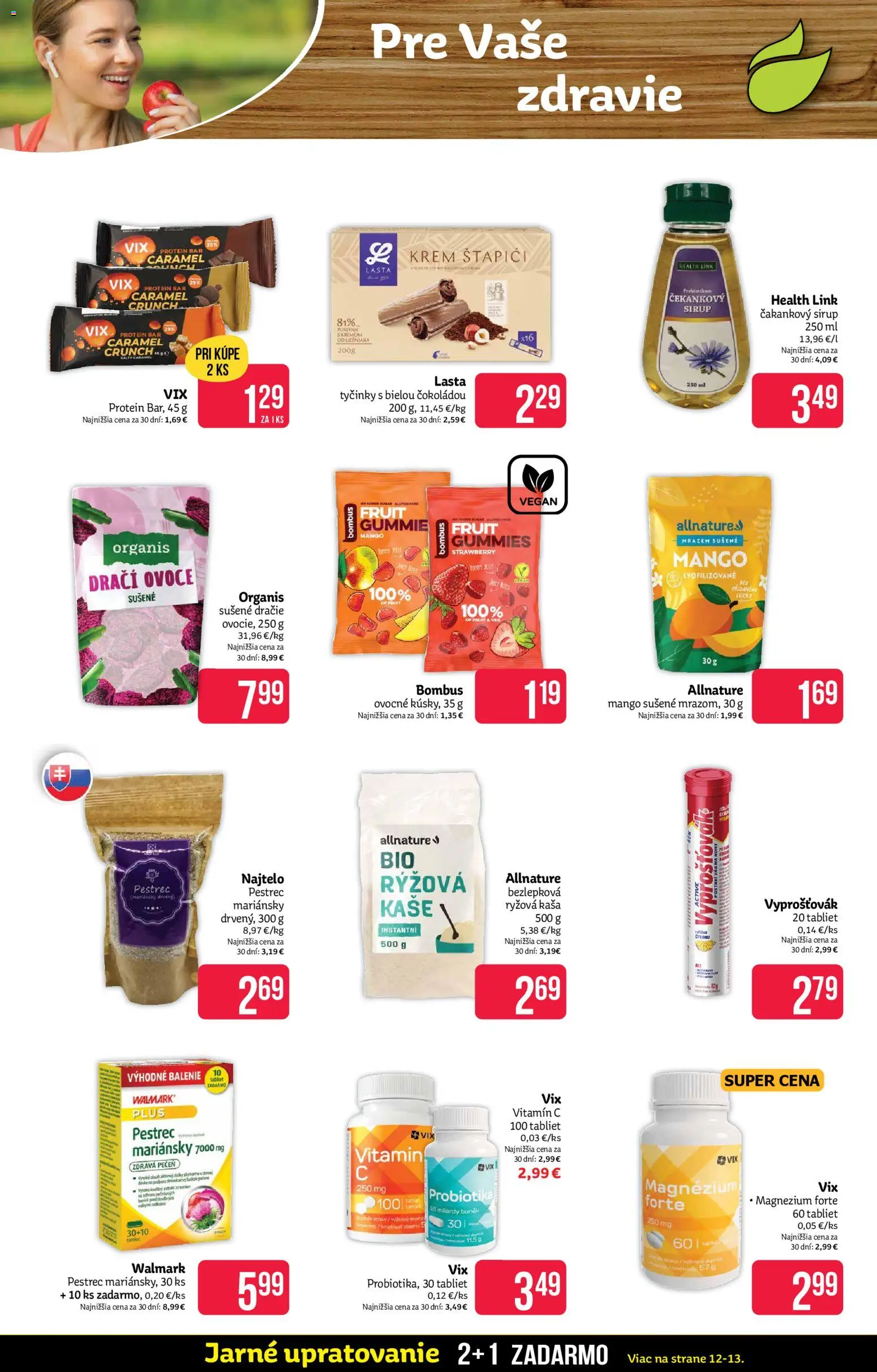 Nové Teta drogerie akcie – leták je platný od 30.03.2026 | Strana: 10 | Produkty: Tablet, Protein, Čakankový sirup