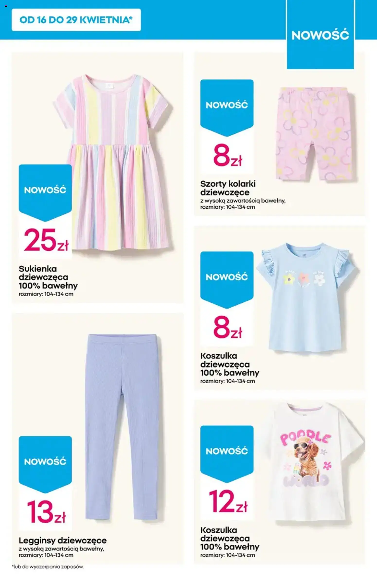 Pepco gazetka od 23.04.2026 | Strona: 11 | Produkty: Szorty, Legginsy, Sukienka