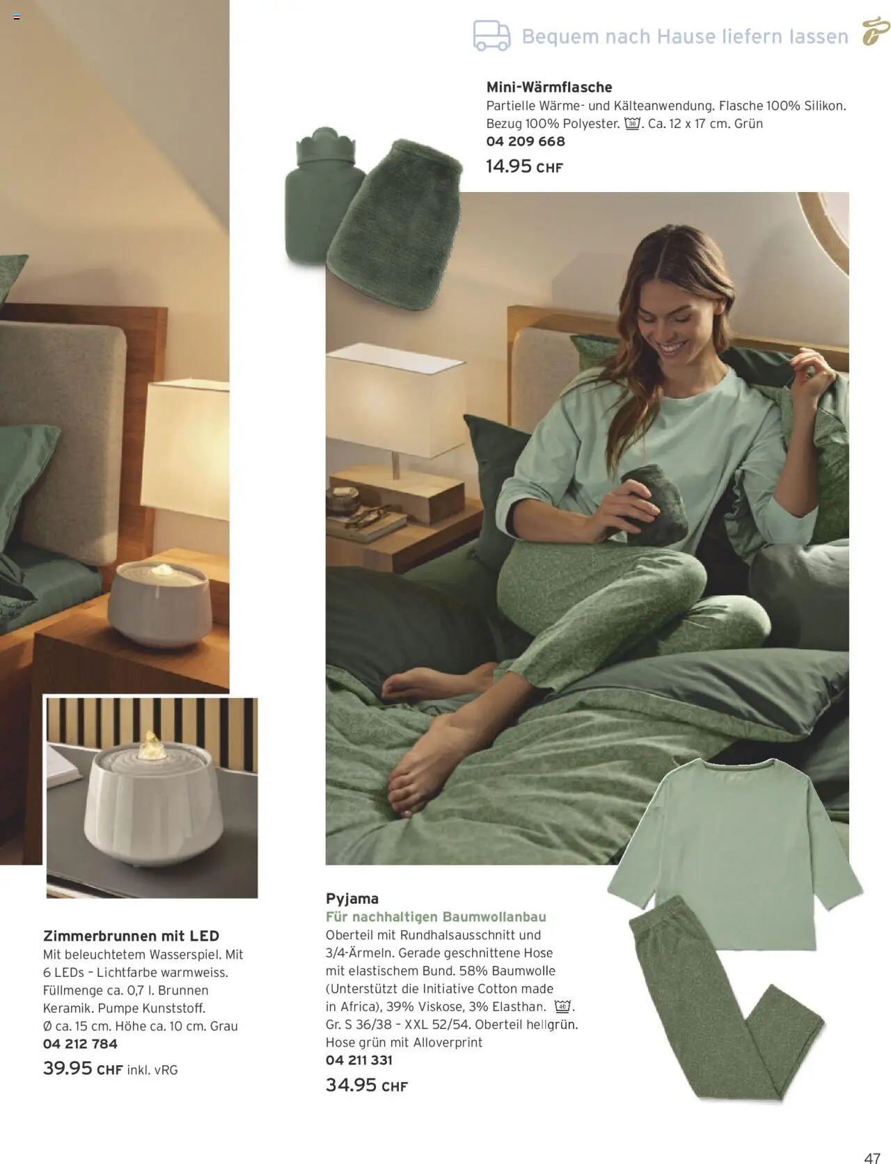 Tchibo Aktionen – gültig ab 10.10.2025 | Seite: 47 | Produkte: Hose, Pyjama