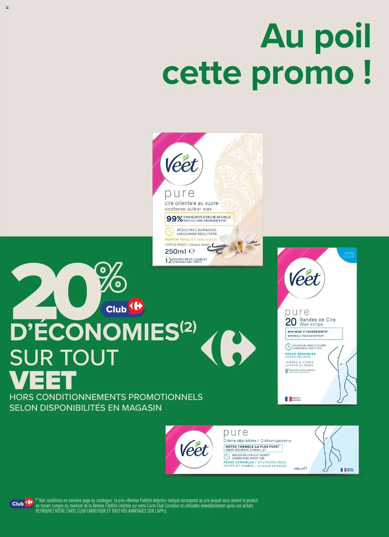  | Page: 15 | Produits: Cire, Sucre, Crème dépilatoire, Crème