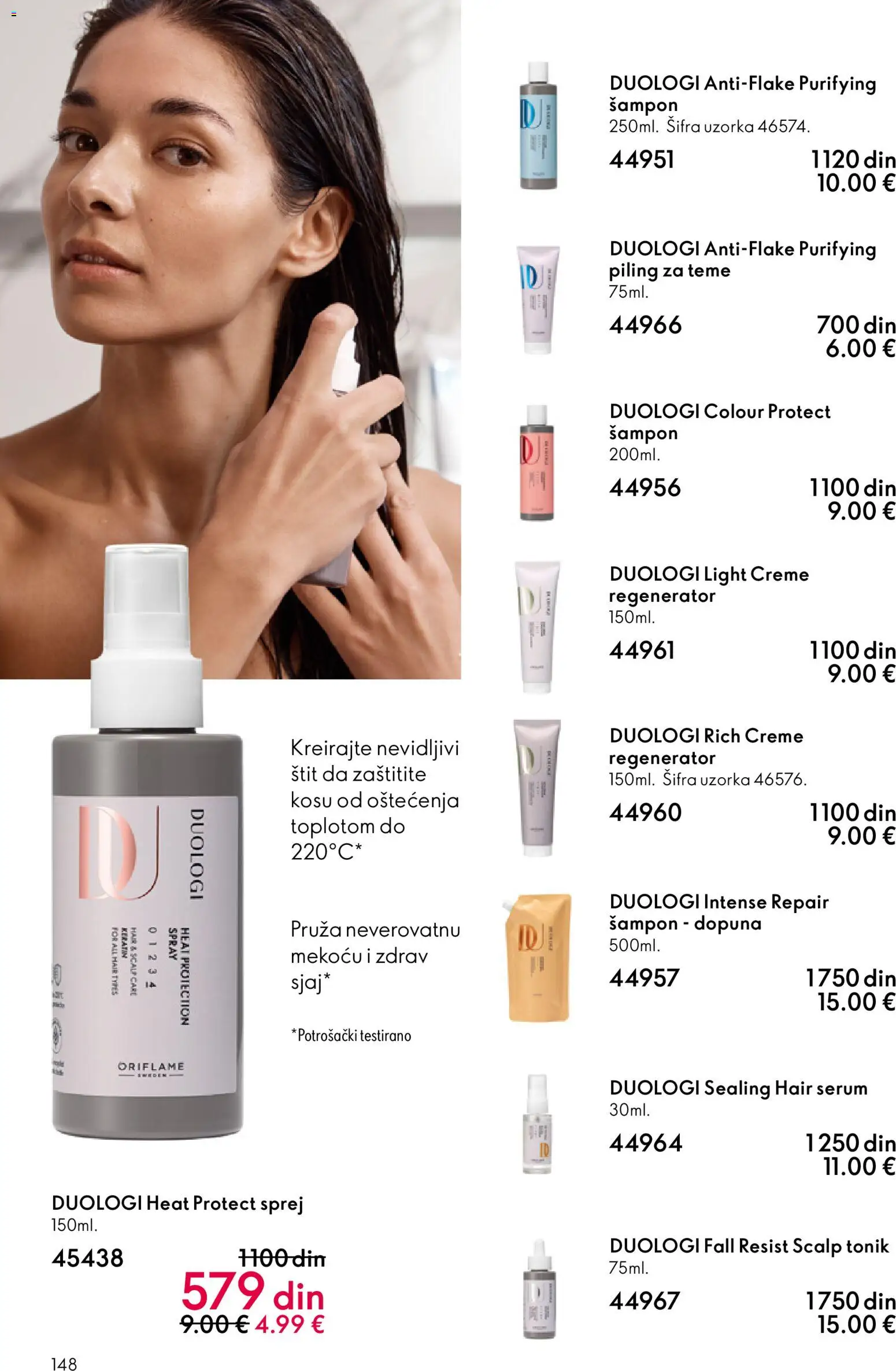 Oriflame katalog - važi od 10.12.2025 | Strana: 148 | Proizvode: Šampon, Piling, Tonik