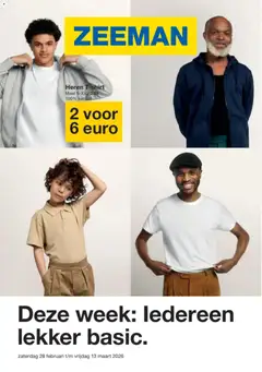 Zeeman folder - Voorbeeld van een folder van Zeeman, geldig van 28.02.2026