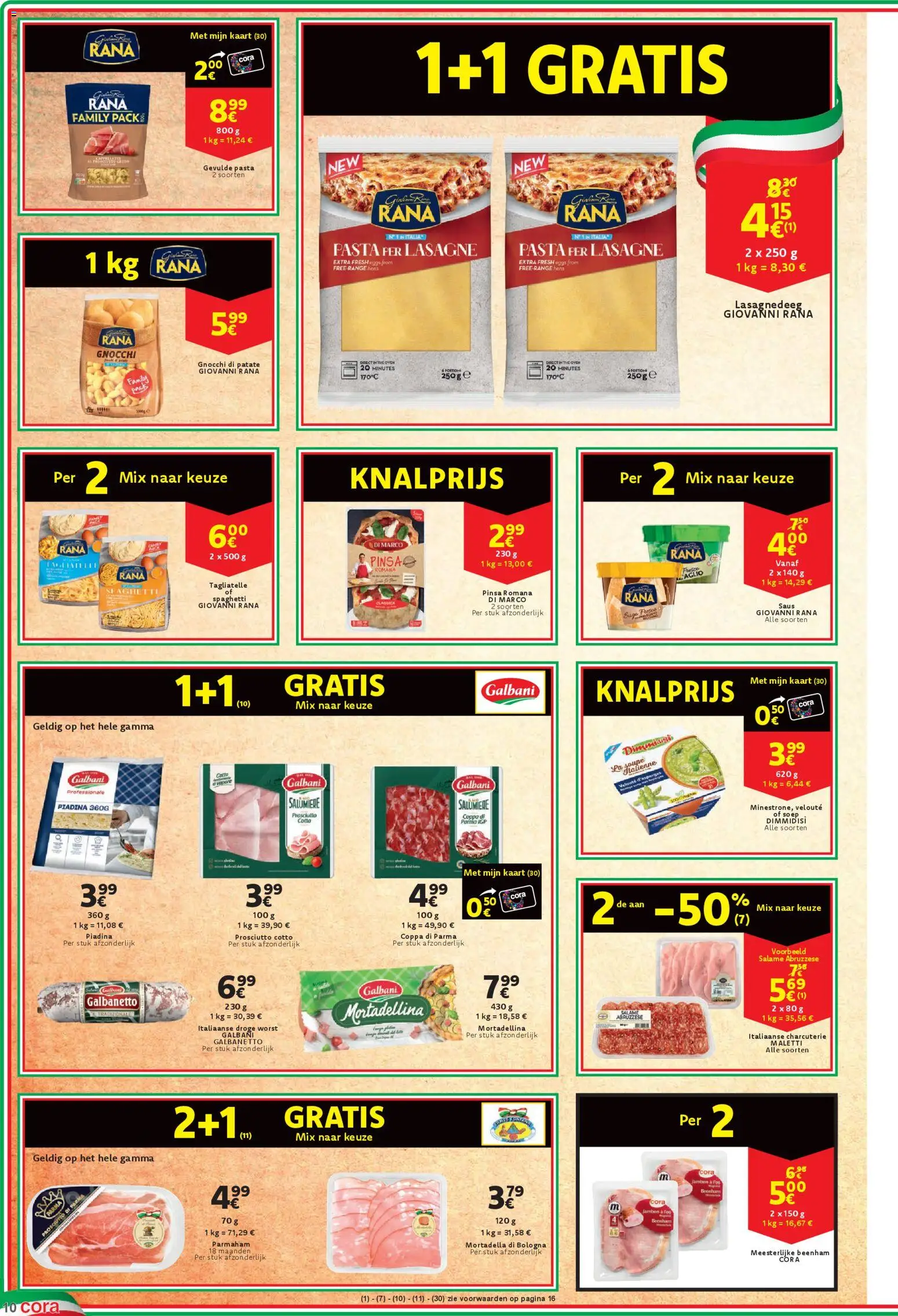 {H1} | Pagina: 10 | Producten: Worst, Lasagne, Oven, Kaart