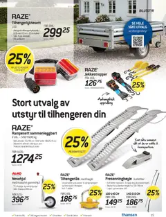 Forhåndsvisning av THANSEN kundeavis gyldig fra 24.04.2026 | Side: 15 | Produkter: Kontakt, Kabel
