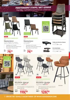 Hanos - SHOP FOLDER 25 - Voorbeeld van een folder van Hanos, geldig van 01.12.2025 | Pagina: 4 | Producten: Trolley, Kruk