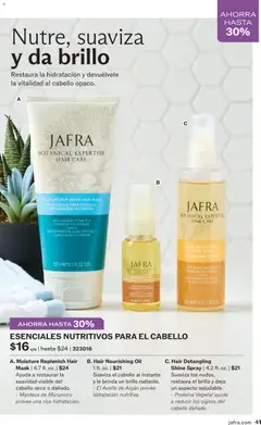 Vista previa JAFRA folleto válido desde el 01.01.2026 | Página: 41 | Productos: Aceite para cabello, Manteca, Aceite, Aceite de argán