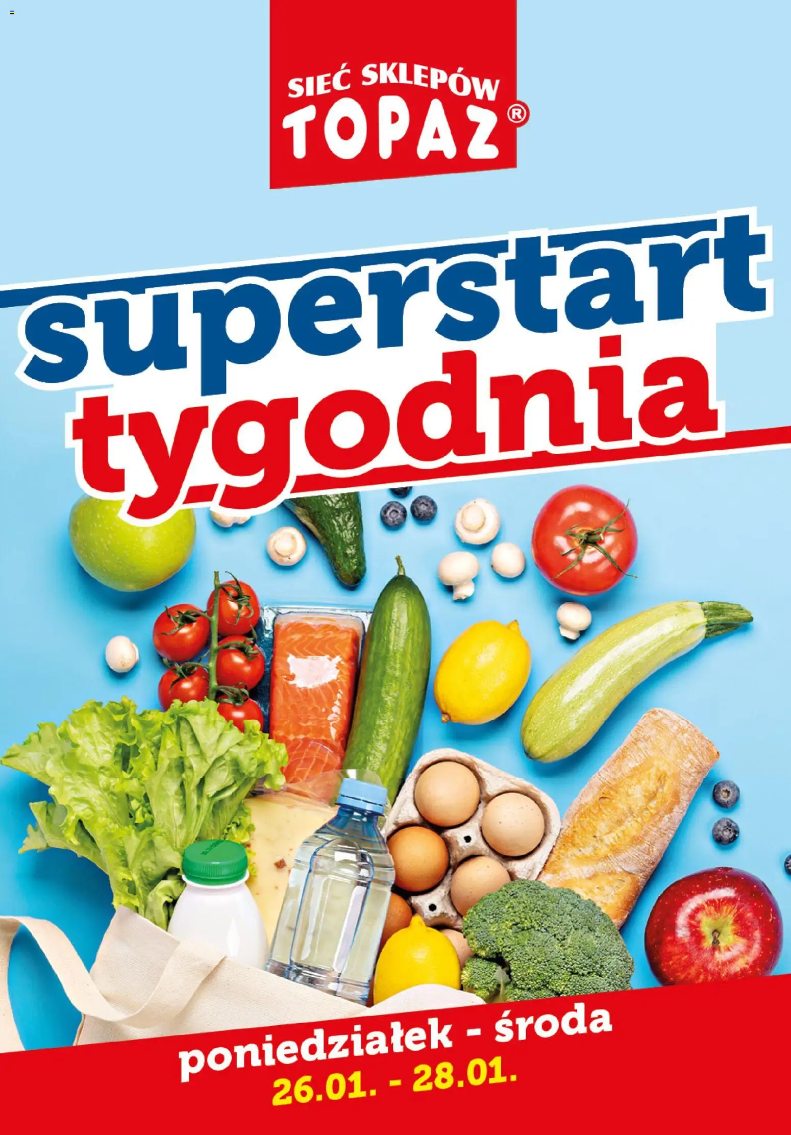 Topaz Gazetka - Superstart tygodnia od 26.01.2026 | Strona: 1