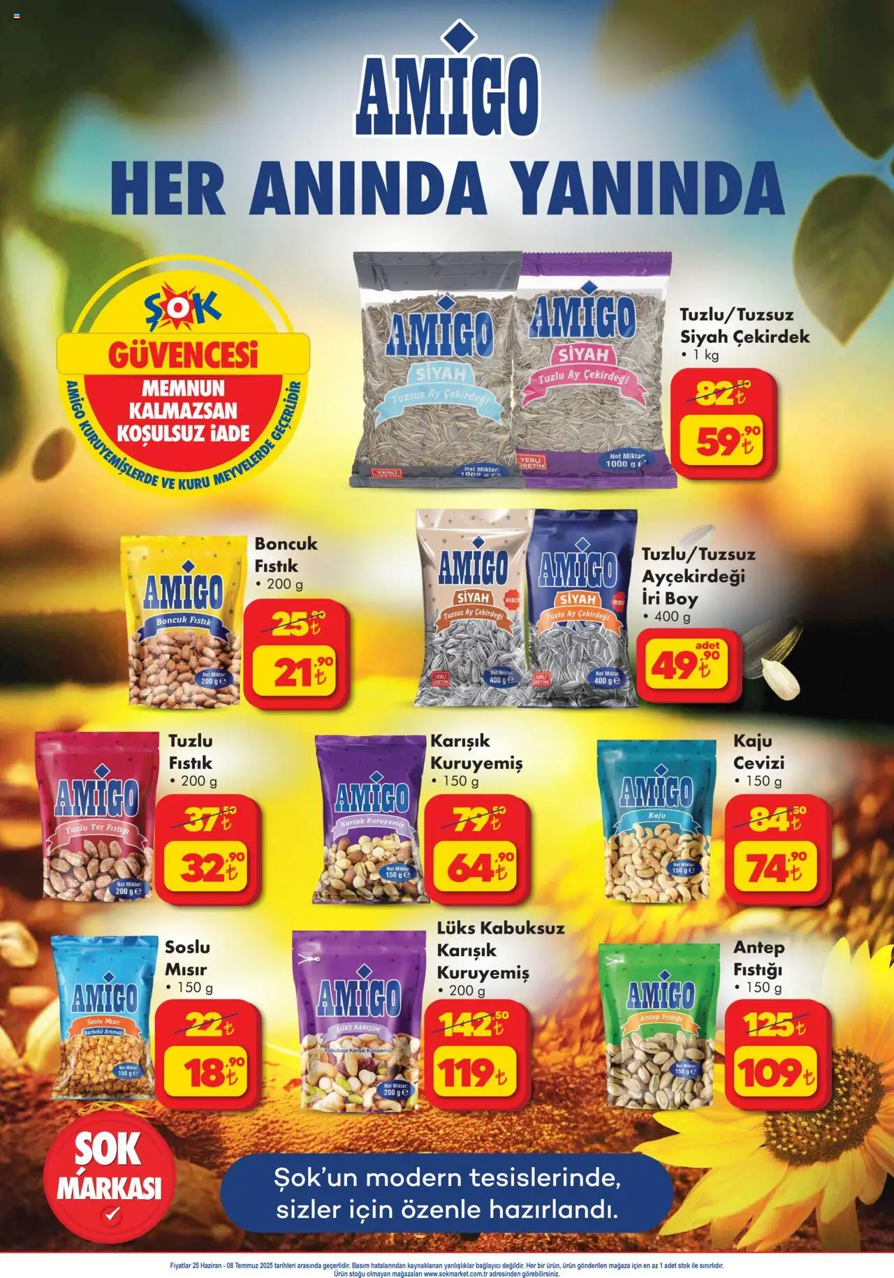 Şok Market Katalog - 25.06.2025 tarihinden itibaren geçerlidir | Sayfa: 8 | Ürünler: Fıstık, Yer fıstığı, Bağlayıcı, Mısır
