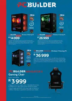 Computer Mania Gaming Catalogue │ valid from 01.07.2025 | Page: 12 | Products: PC, Pillow, Chair