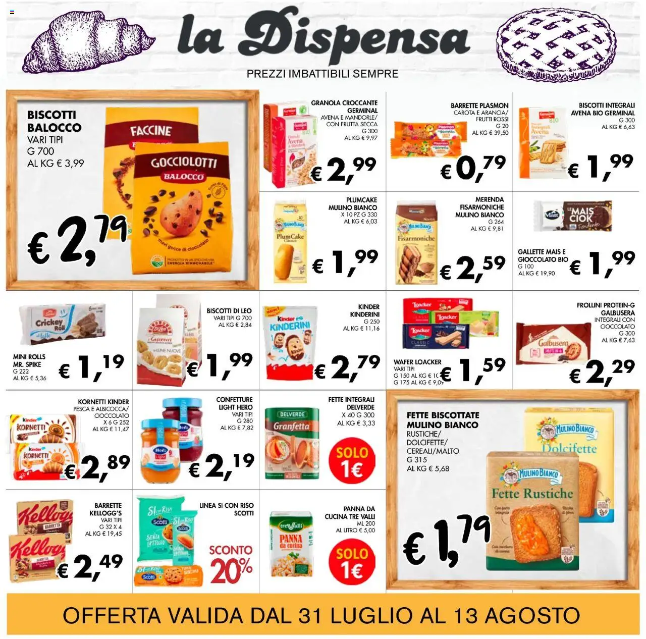 Volantino Coal del 31.07.2025 | Pagina: 17 | Prodotti: Cioccolato, Riso, Pesca, Mais