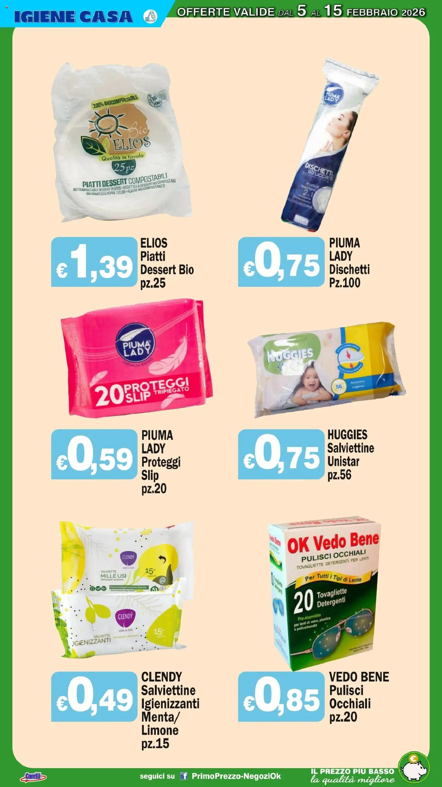 Volantino Primo Prezzo del 05.02.2026 | Pagina: 26