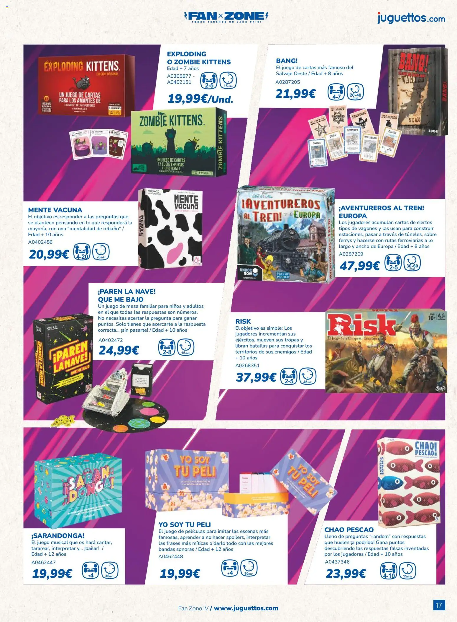 Juguettos catálogo │ válido desde el 06.10.2025 | Página: 17 | Productos: Mesa