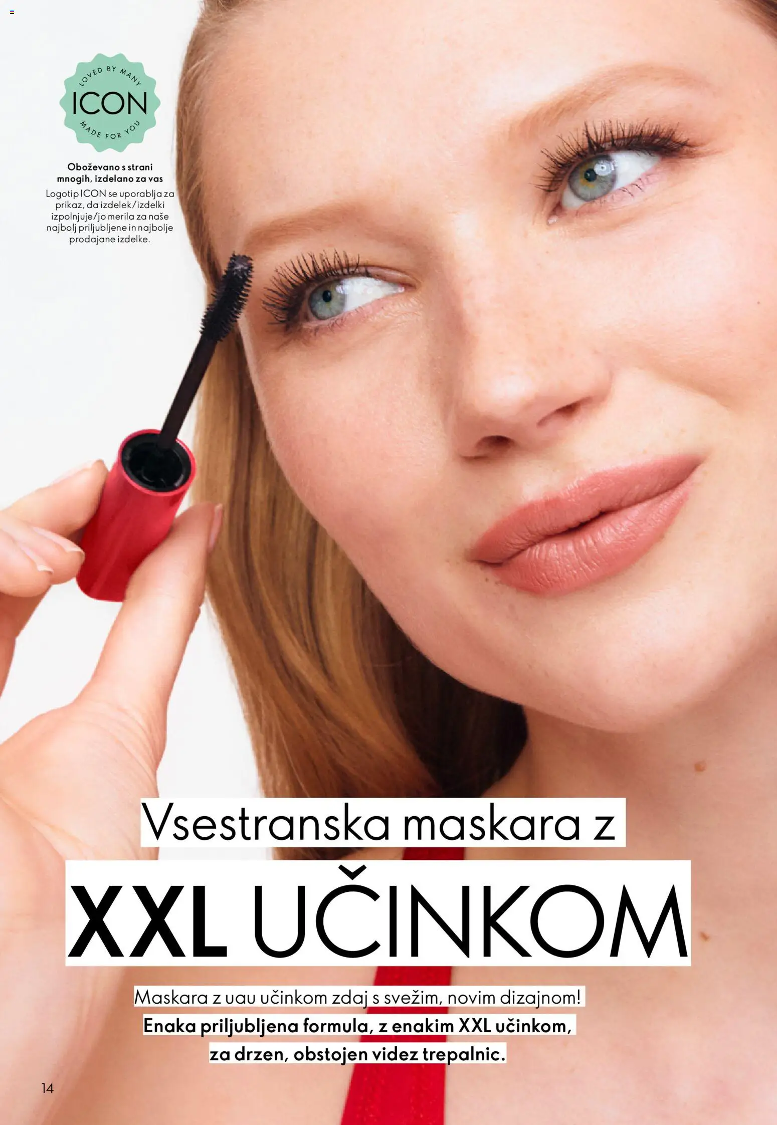 Novi Oriflame katalog ponudbe – veljaven od 11.03.2026 | Stran: 14 | Izdelki: Maskara
