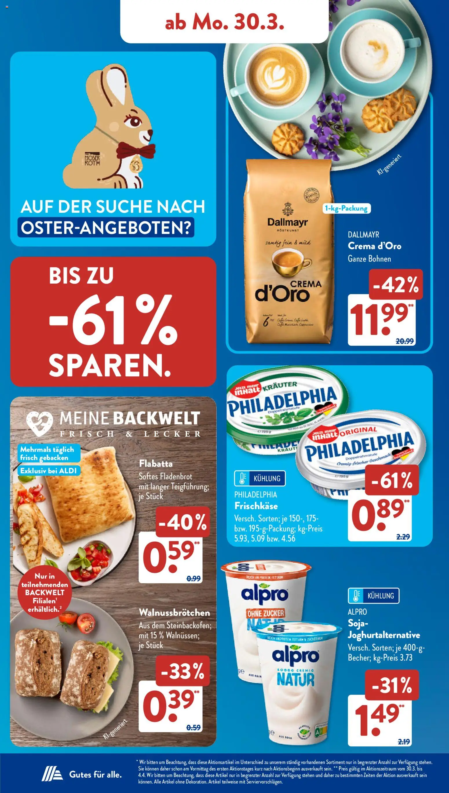 Aldi Süd Prospekt 	 | 30.03.2026 | Wie erhält man einen begrenzten Rabatt? | Deutschland