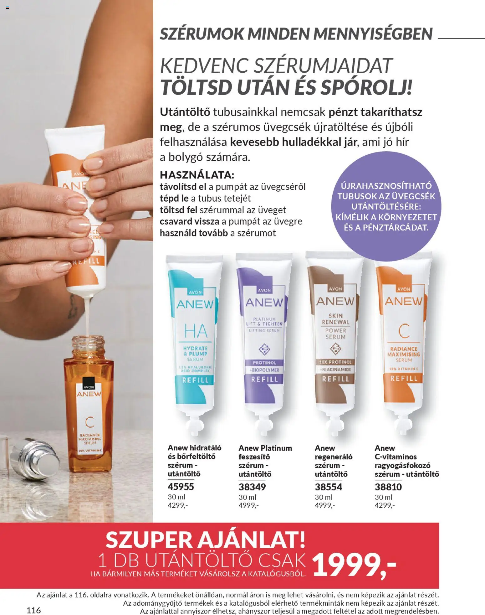 Avon akciós ujság - amely érvényes a következő dátumtól: 01.01.2026 | Oldal: 118 | Termékek: Vitamin c