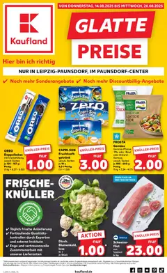 Kaufland DE - DE Folder Leipzig - Voorbeeld van een folder van Kaufland DE, geldig van 14.08.2025
