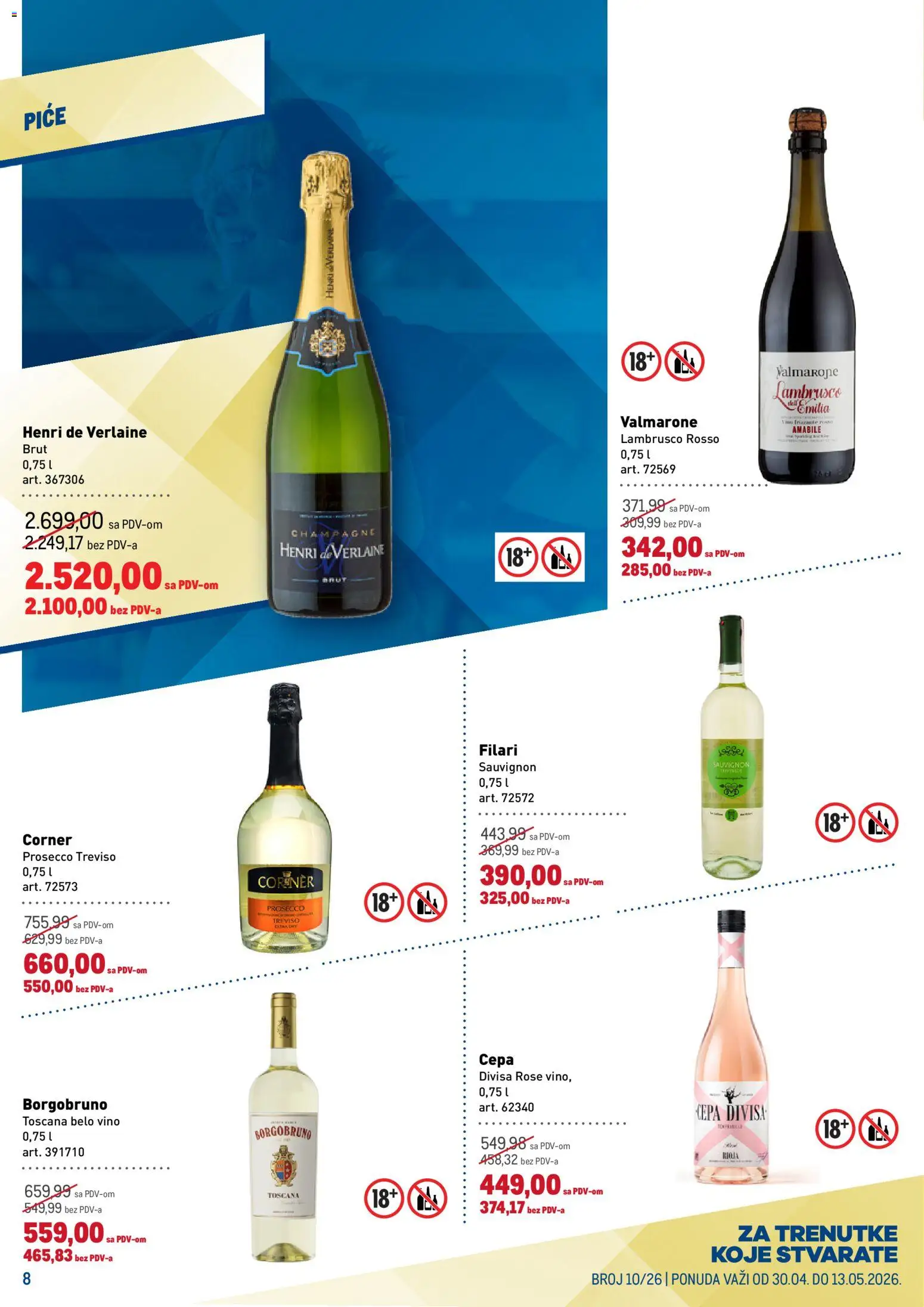 Metro katalog - važi od 30.04.2026 | Strana: 8