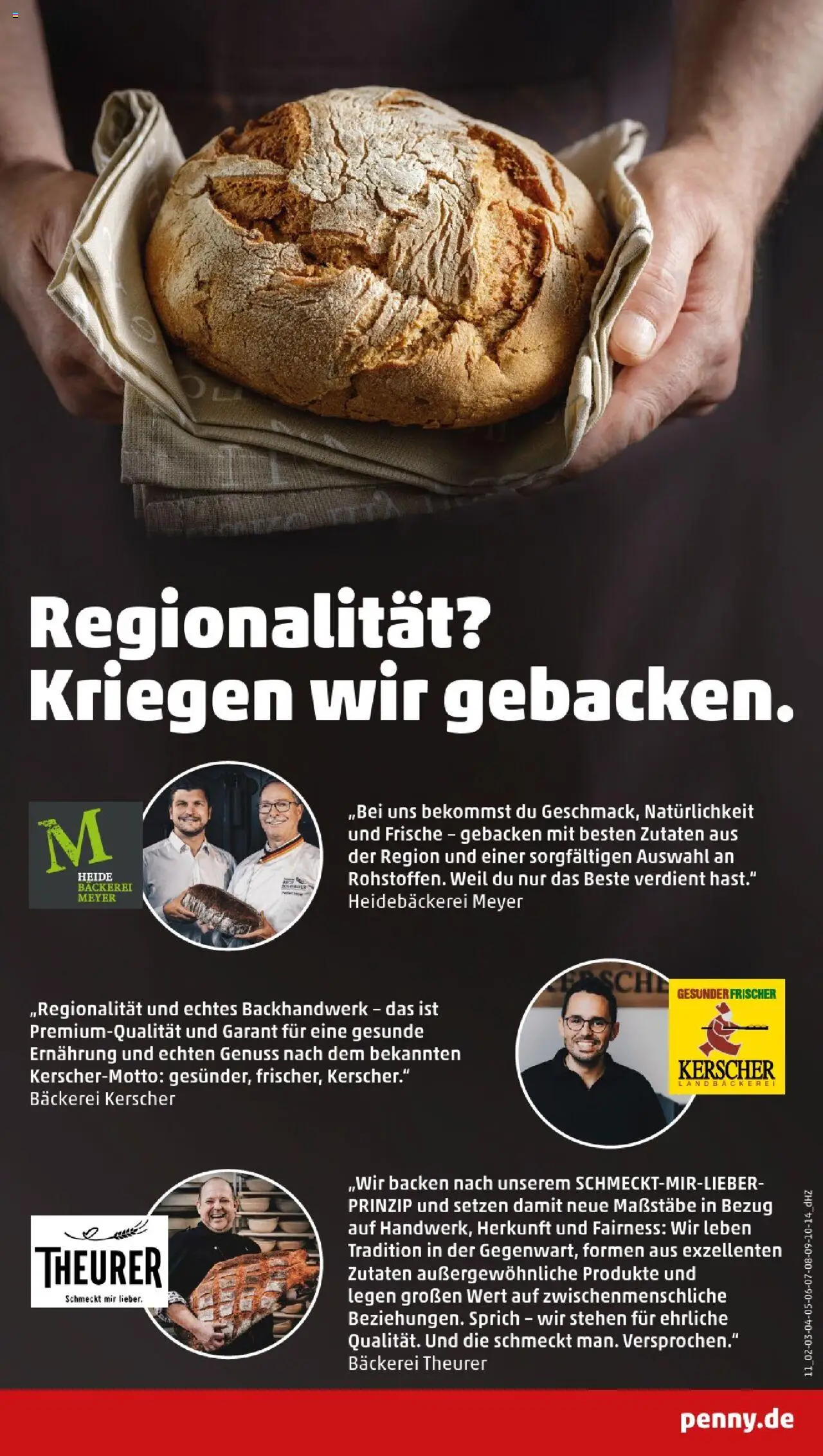 Penny - Nordrhein - Westfalen - gültig ab dem 11.08.2025 | Seite: 11 | Produkte: Bäckerei