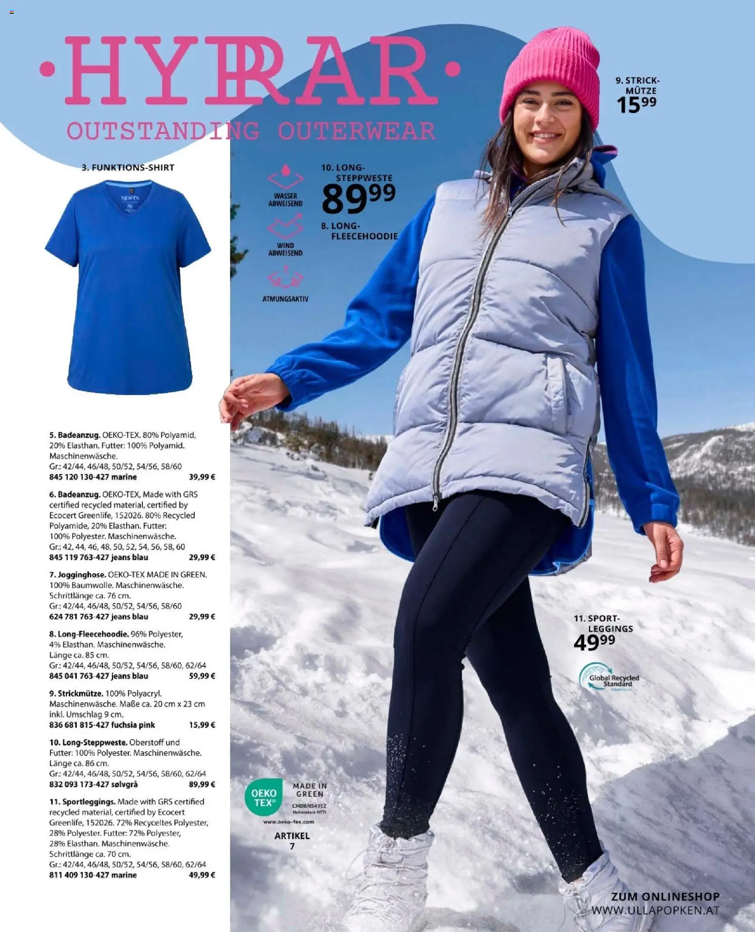 Ulla Popken akciós ujság - amely érvényes a következő dátumtól: 01.11.2025 | Oldal: 139 | Termékek: Leggings