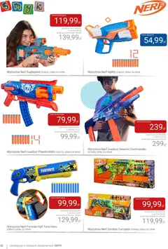 Pogląd oferty "Smyk gazetka" - ważna od 10.03.2026 | Strona: 12 | Produkty: Wyrzutnia