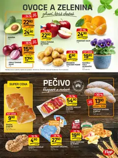 Náhled letáku Flop leták - FlopTop od 15.04.2026 | Strana: 3 | Produkty: Jablka, Pečivo, Zelenina, Cibule