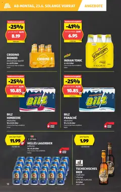 Aldi Aktionen ab 19.06.2025 | Seite: 18 | Produkte: Bier, Himbeere