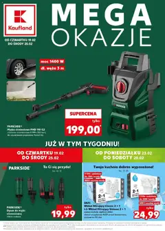 Pogląd oferty "Kaufland gazetka - Mega okazje" - ważna od 19.02.2026