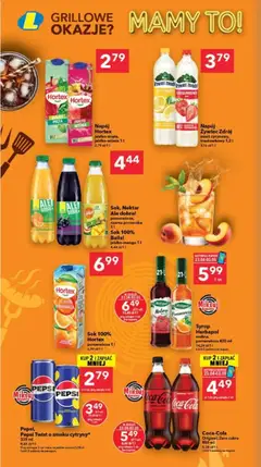 Pogląd oferty "Lewiatan gazetka - Szczecin" - ważna od 23.04.2026 | Strona: 6 | Produkty: Malina, Pepsi, Mięta, Sok