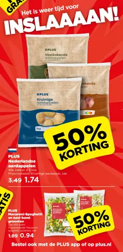 PLUS Macaroni-Spaghetti en nasi-bami groenten, Zak 450 gram - Voorbeeld van een folder van Plus, geldig van 25.02.2026 | Pagina: 4