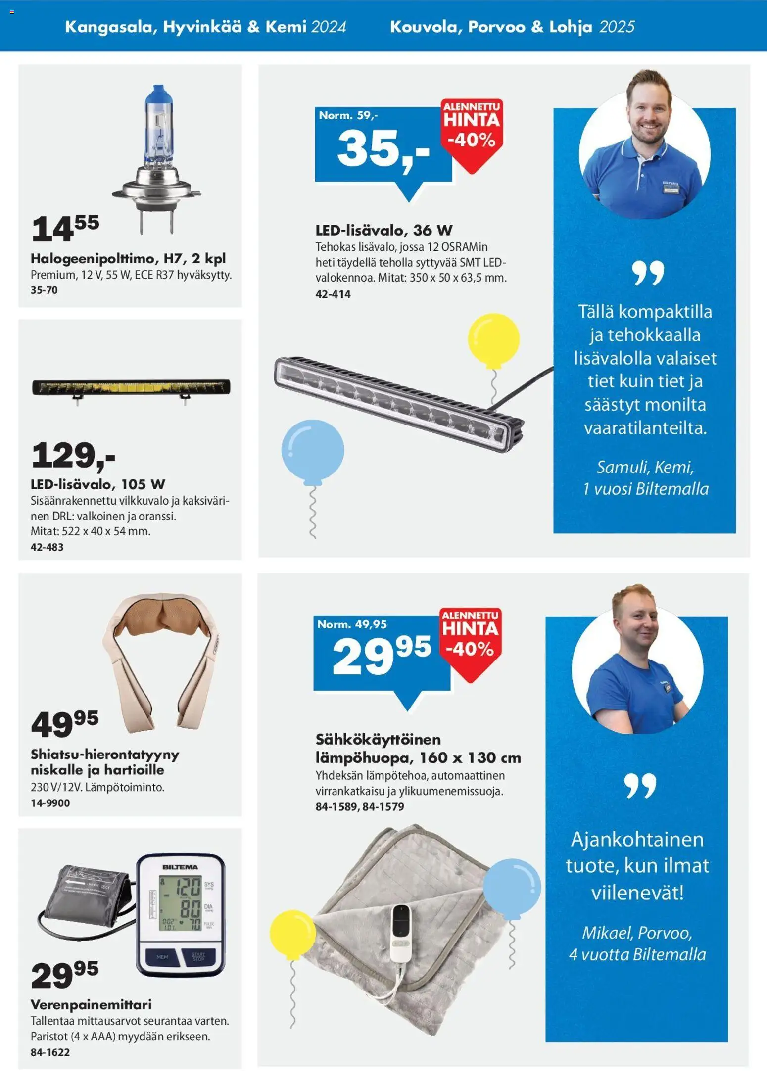 Biltema tarjoukset – voimassa 05.11.2025 alkaen | Sivu: 9 | Tuotteet: Paristot