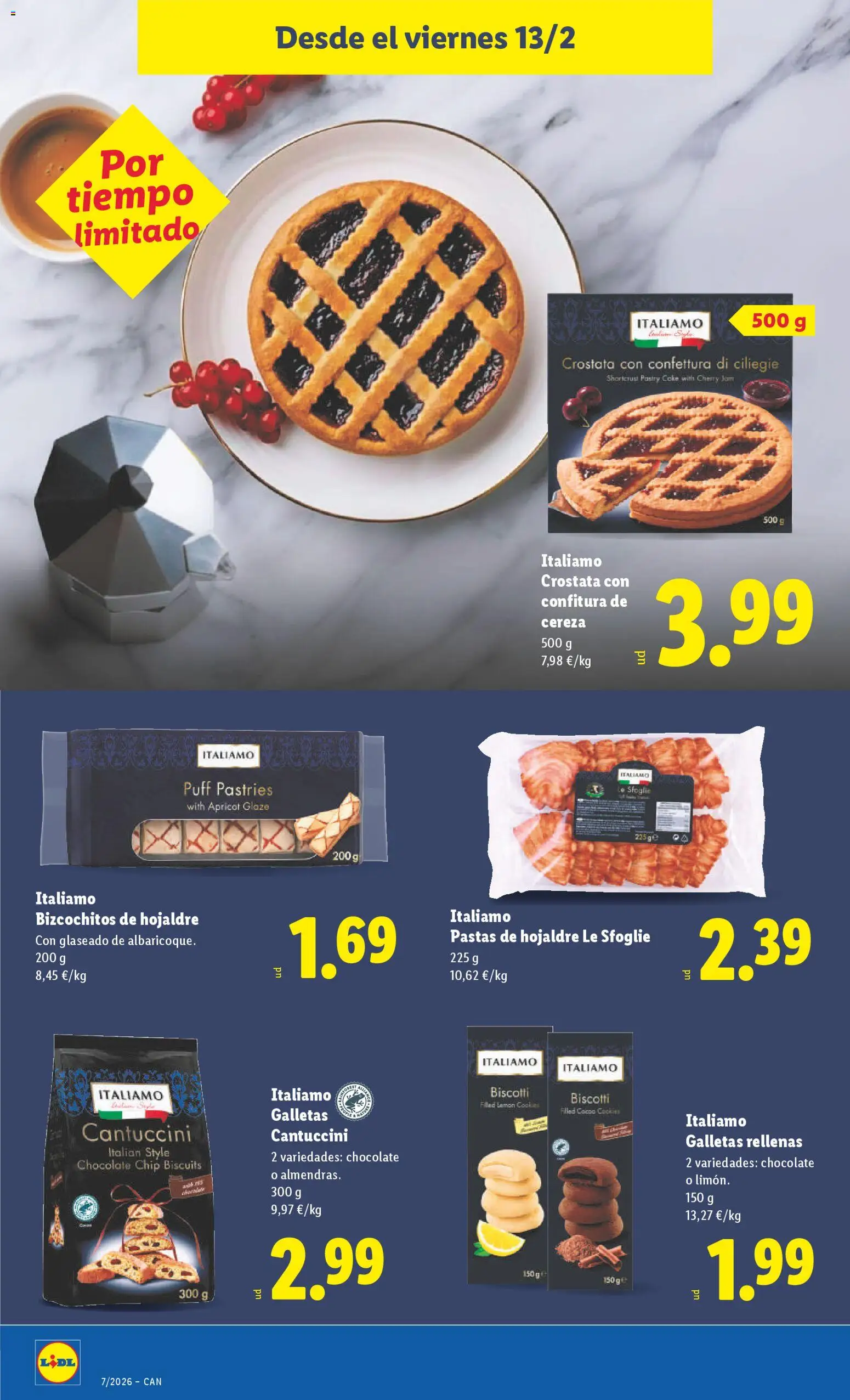 Lidl - Canarias │ válido desde el 09.02.2026 | Página: 38 | Productos: Chocolate, Galletas, Galletas rellenas
