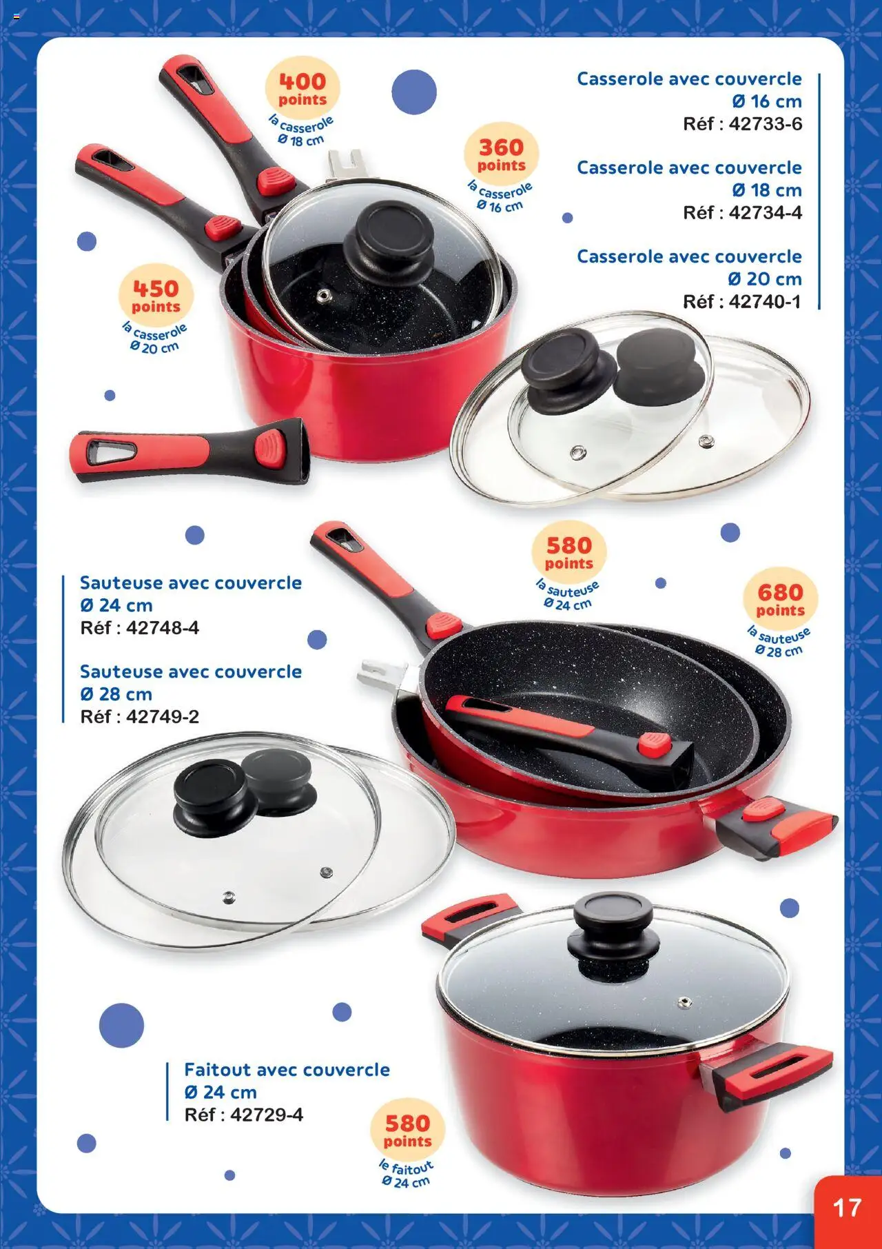 {H1} | Page: 17 | Produits: Casserole