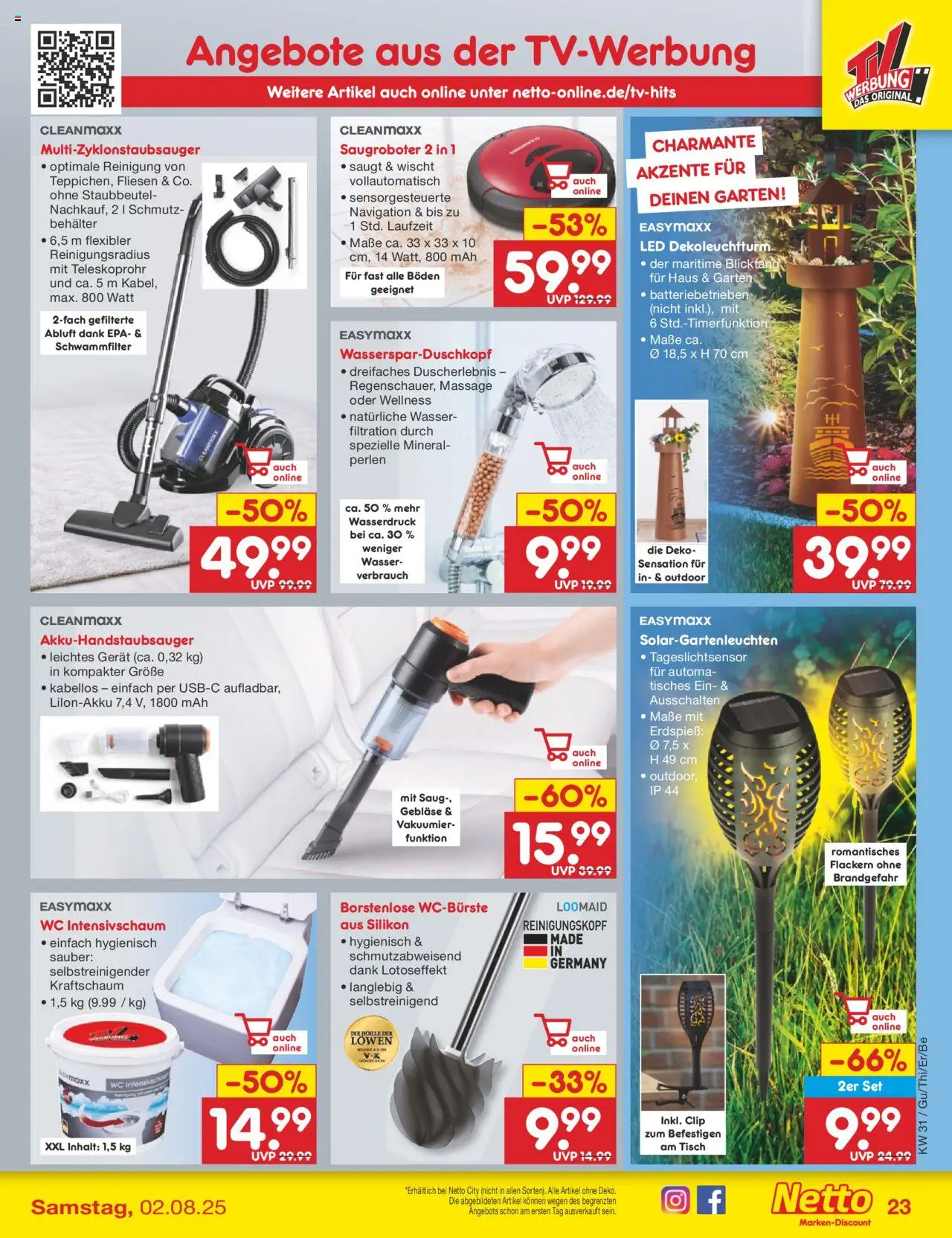 Netto Marken-Discount Prospekt 	 - gültig ab dem 28.07.2025 | Seite: 41 | Produkte: Navigation, Tisch, Wasser