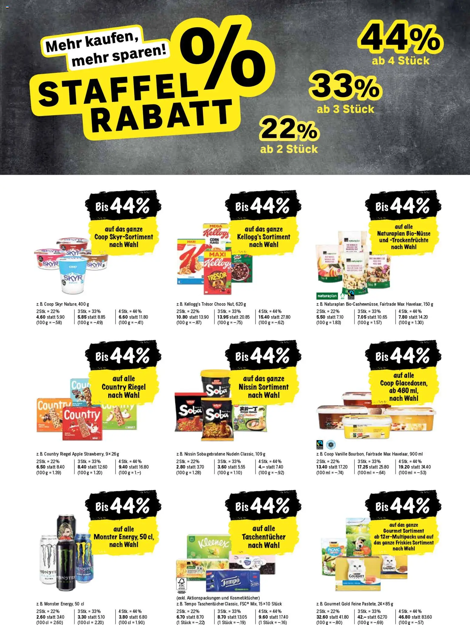 Coop Aktionen – gültig ab 11.12.2025 | Seite: 22 | Produkte: Joghurt, Nudeln, Bourbon, Apple