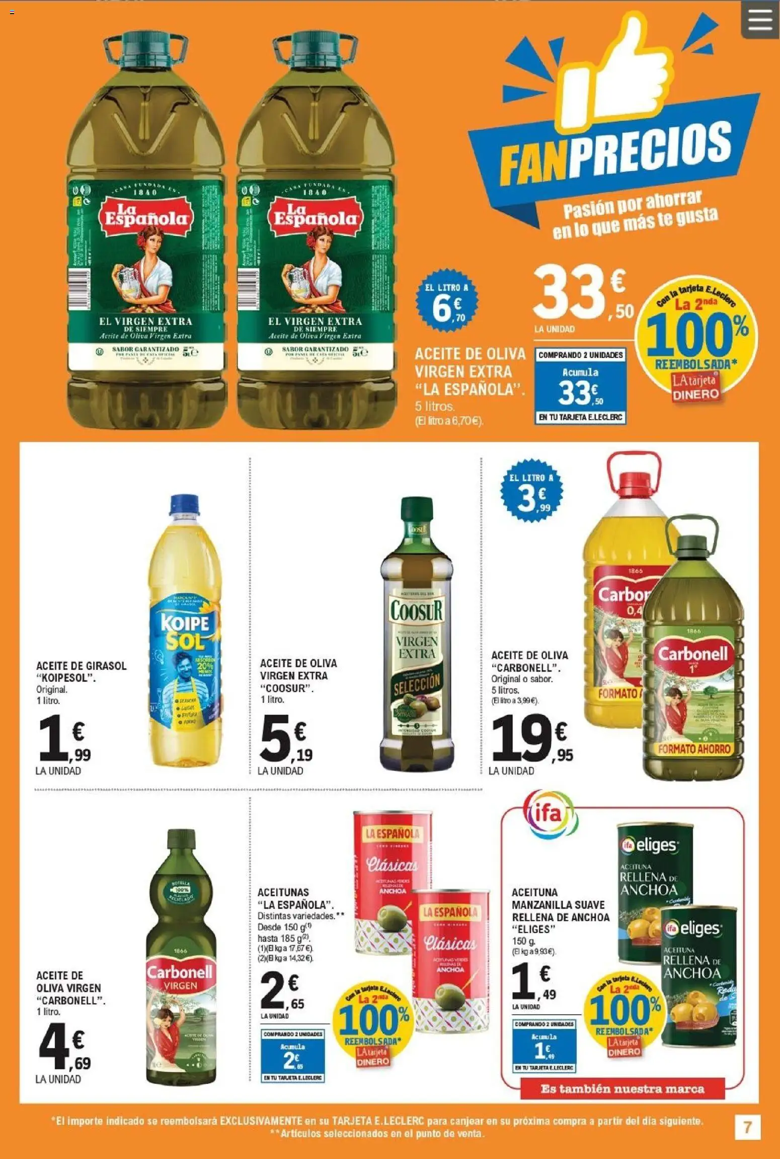 E.Leclerc - Fan precios │ válido desde el 11.02.2026 | Página: 7