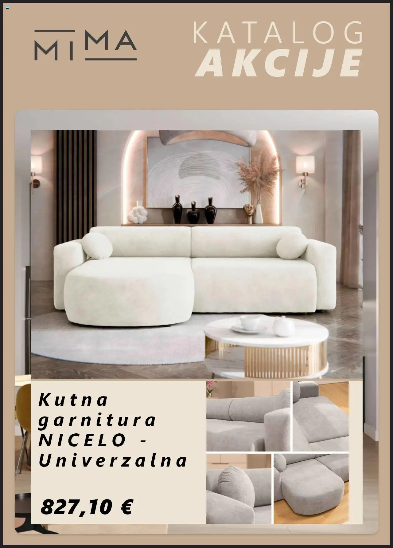 Mima namještaj katalog | vrijedi od 01.08.2025 | Stranica: 2 | Proizvodi: Kutna garnitura