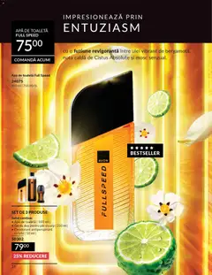 Ofertele Avon valabile de la 01.03.2026 | Pagină: 16 | Produse: Duș, Ulei, Antiperspirant, Apă
