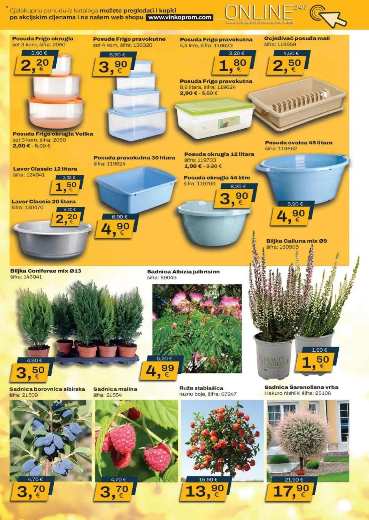 Vinkoprom katalog | vrijedi od 01.10.2025 | Stranica: 5 | Proizvodi: Lavor, Borovnica